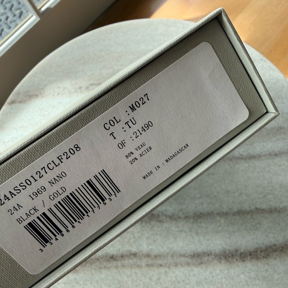 Rabanne Small 1969 Iconic Leather Shoulder Bag - Picture 13 of 14